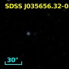 SDSS J035656.32-051338.9
