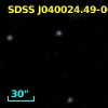 SDSS J040024.49-063813.2