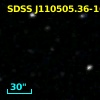SDSS J110505.36-160408.7