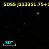 SDSS J113351.75+162529.1