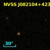 NVSS J082104+423641