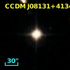 CCDM J08131+4134AB