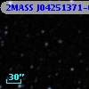 2MASS J04251371-6928560