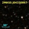 2MASS J04330867-7013414