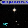 SDSS J031817.53-001750.0