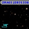 2MASS J20313364+4136046