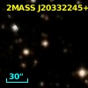 2MASS J20332245+4122169