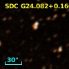 SDC G24.082+0.160