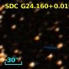 SDC G24.160+0.019