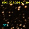 SDC G24.296+0.206