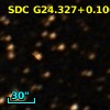 SDC G24.327+0.106
