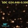 SDC G24.446-0.500
