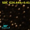 SDC G24.449+0.410