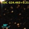 SDC G24.462+0.219