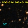 SDC G24.503+0.195