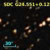 SDC G24.551+0.126