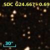 SDC G24.667+0.692