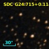 SDC G24.715+0.114