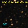 SDC G24.741+0.184
