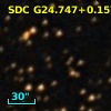 SDC G24.747+0.157