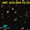 SDC G24.804+0.142