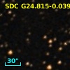 SDC G24.815-0.039