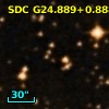 SDC G24.889+0.888