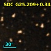 SDC G25.209+0.345