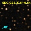 SDC G25.316+0.542