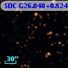SDC G26.040+0.824