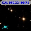 GAL 080.22+00.71