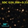 SDC G26.308+0.235