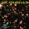 SDC G26.692+0.268