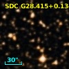 SDC G28.415+0.134