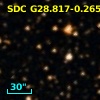 SDC G28.817-0.265