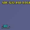 SDC G32.850-0.018