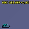 SDC G32.867+0.423