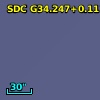 SDC G34.247+0.111