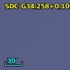 SDC G34.258+0.109