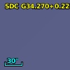 SDC G34.270+0.223