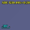SDC G34.491+0.286