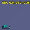 SDC G34.961+0.362