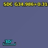 SDC G34.986+0.316
