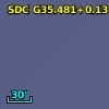 SDC G35.481+0.131