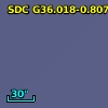 SDC G36.018-0.807