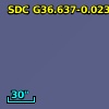 SDC G36.637-0.023