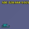 SDC G36.664-0.021