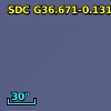 SDC G36.671-0.131