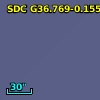SDC G36.769-0.155