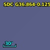 SDC G36.864-0.125